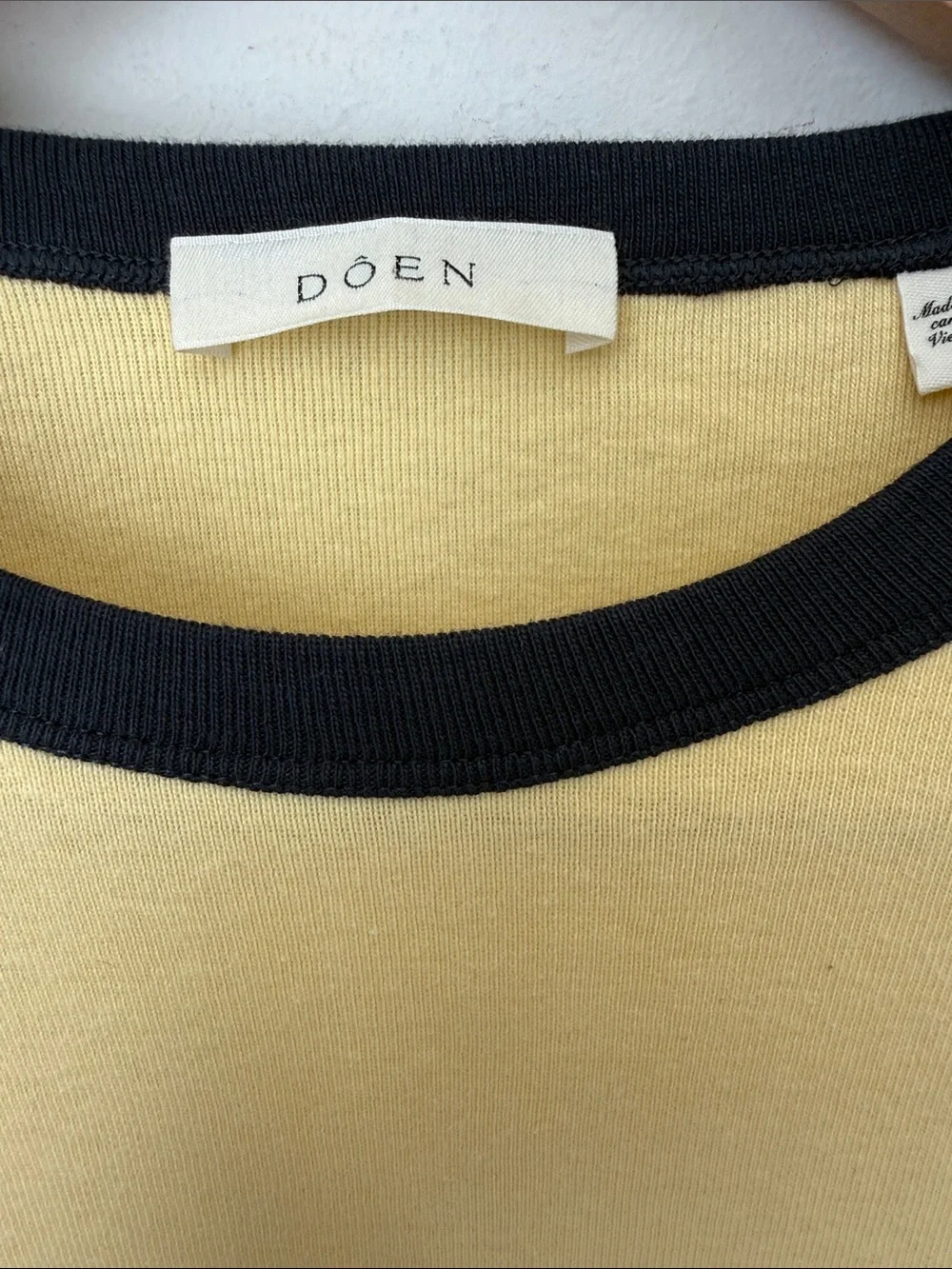 Doen Vivi Tee in Wild Honeysuckle Size M - Picture 4 of 14